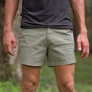 BEARBOTTOM 5.5” STRETCH SHORTS (GREY-02) (NWT)